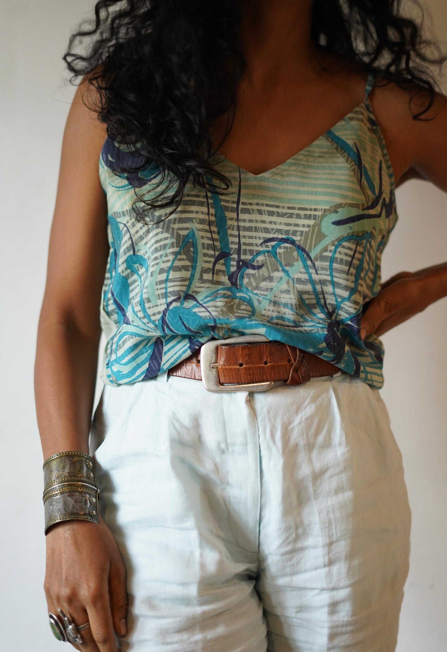 Farah : One-of-a-Kind Vintage Silk Camisole