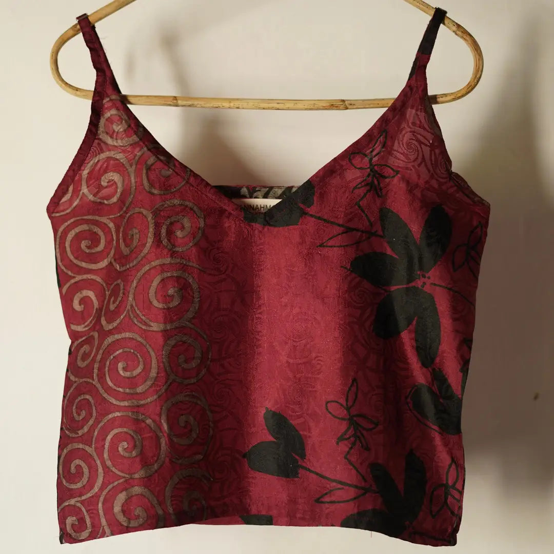 Farah : One-of-a-Kind Vintage Silk Camisole