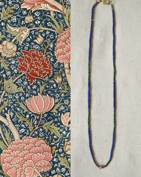 Vintage Semi Precious Stone Minimalist Necklace 1