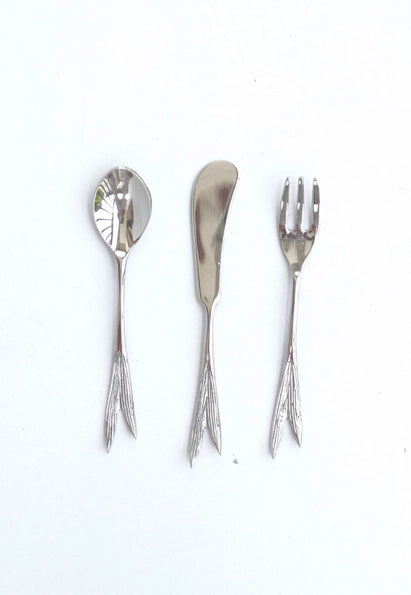 Cheese/Dessert Spoon Fork Set