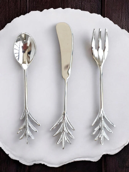 Cheese/Dessert Spoon Fork Set
