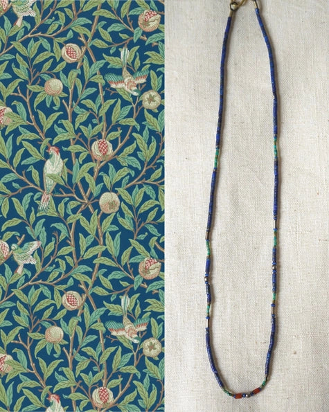 Vintage Semi Precious Stone Minimalist Necklace 1