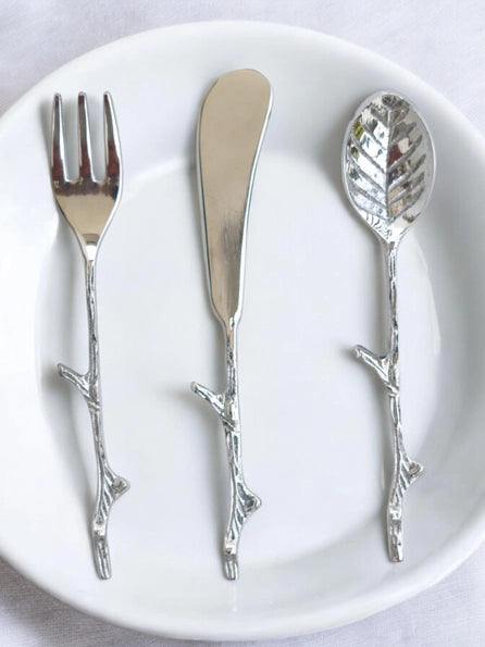 Cheese/Dessert Spoon Fork Set