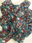 Upcycled Silk Scarf / Curly Hair Genie