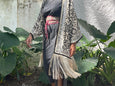 Free Size Fringe & Embroidery Kimono