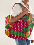 Vintage Kantha Summer Tote