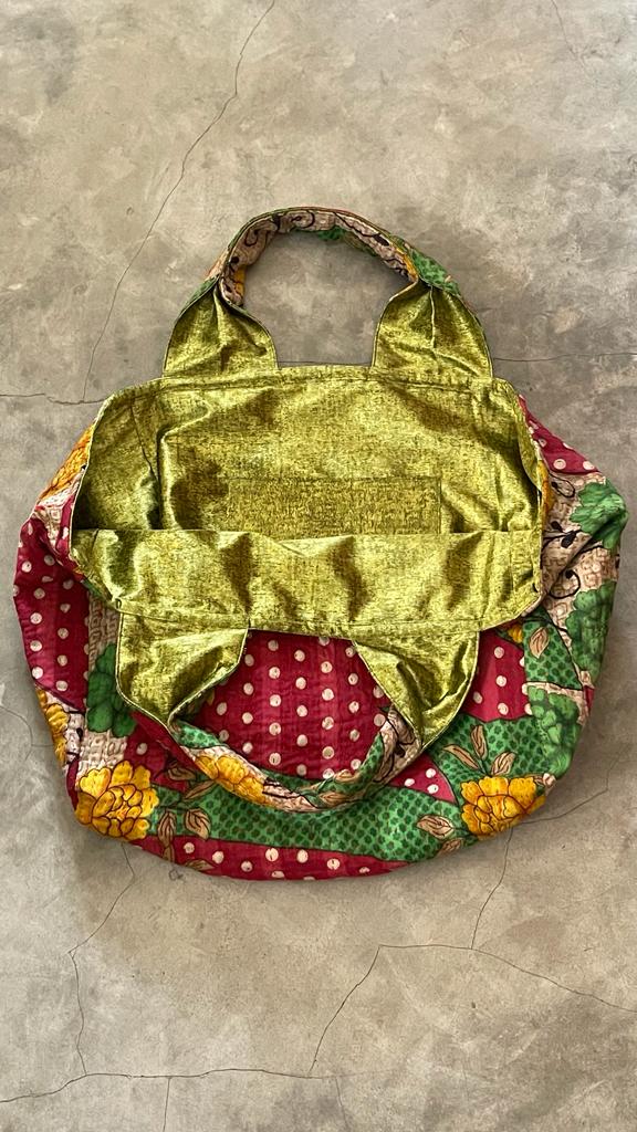 Vintage Kantha Summer Tote
