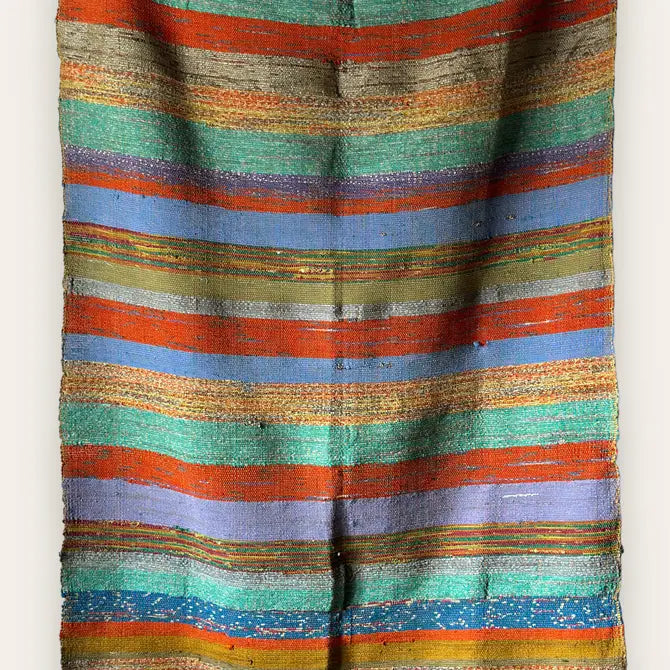 Multipurpose Upcycled Fabric Mat/Rug/Tapestry