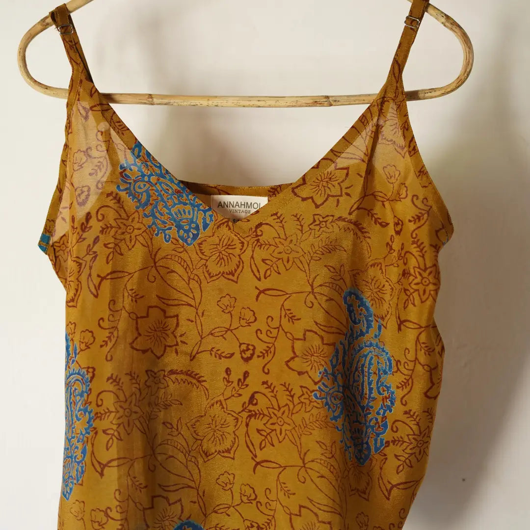 Farah : One-of-a-Kind Vintage Silk Camisole