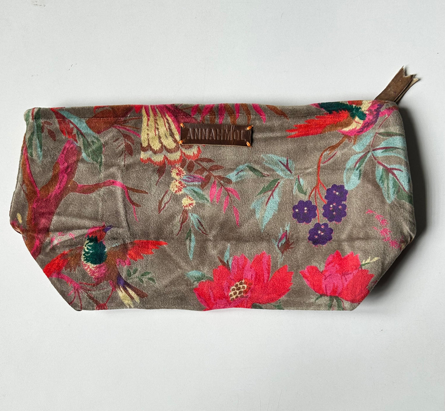 Vana Velvet Cosmetic Bag