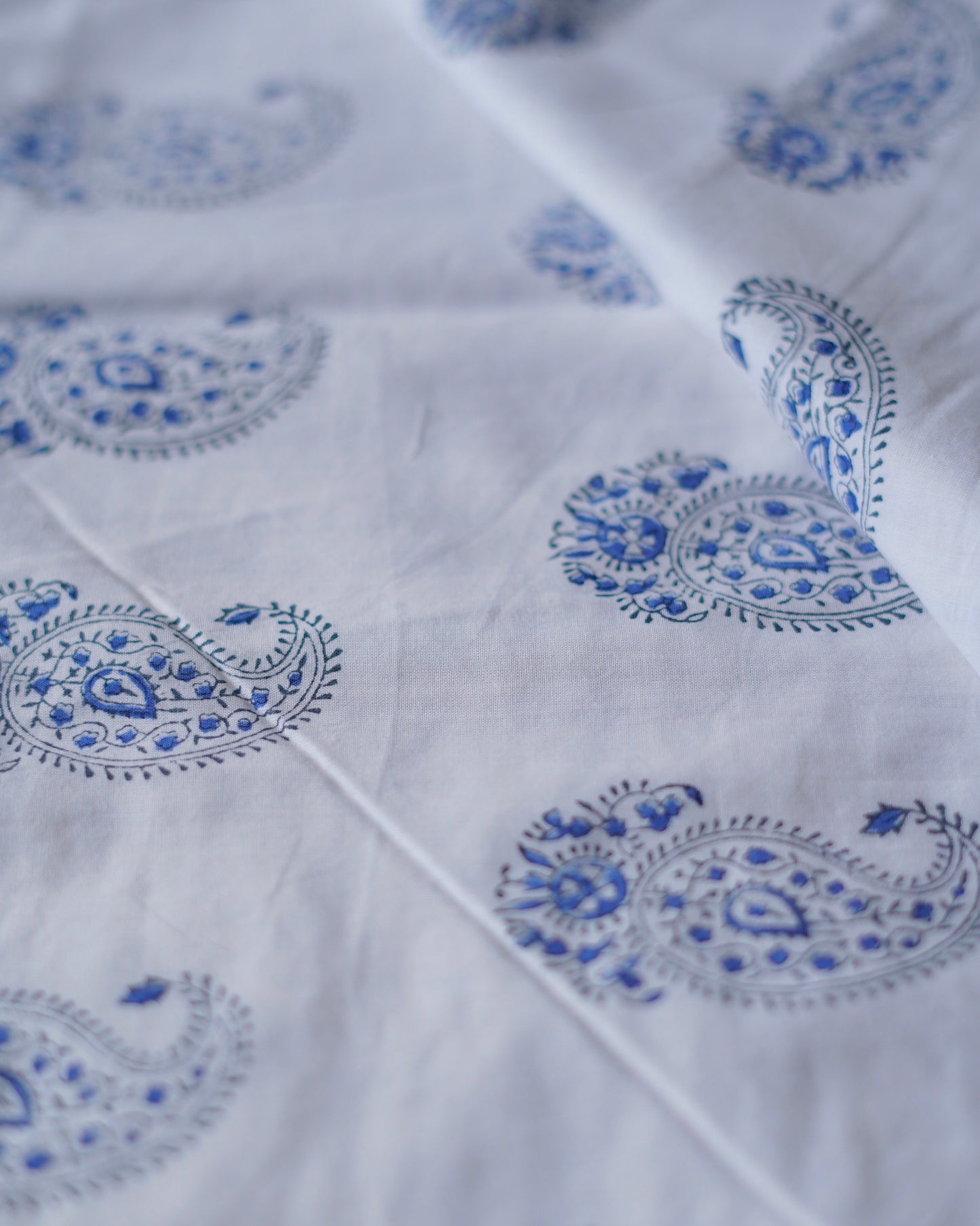 Wood Block Print  Baby Summer Quilt