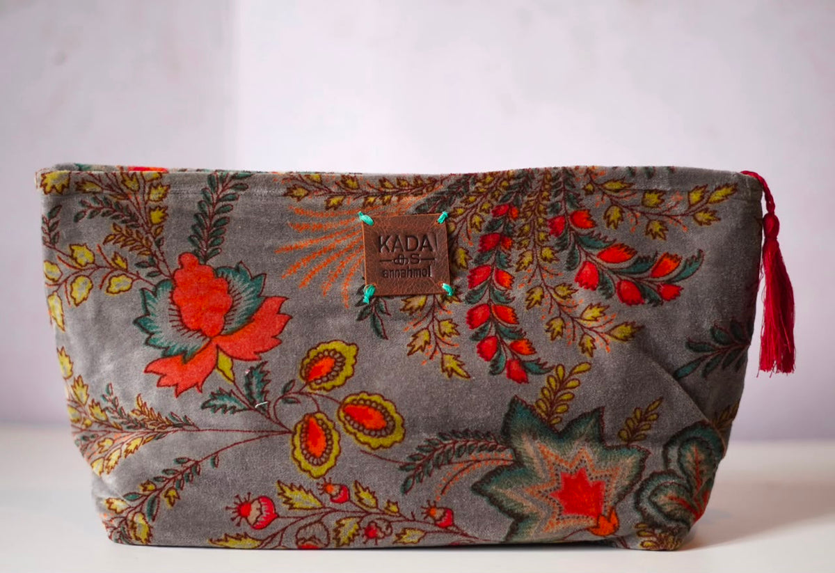 Vana Velvet Cosmetic Bag