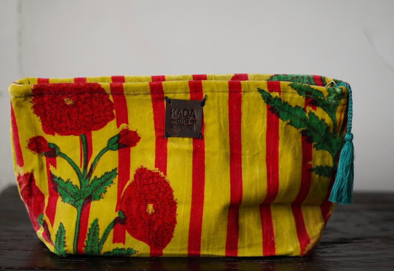 Vana Velvet Cosmetic Bag