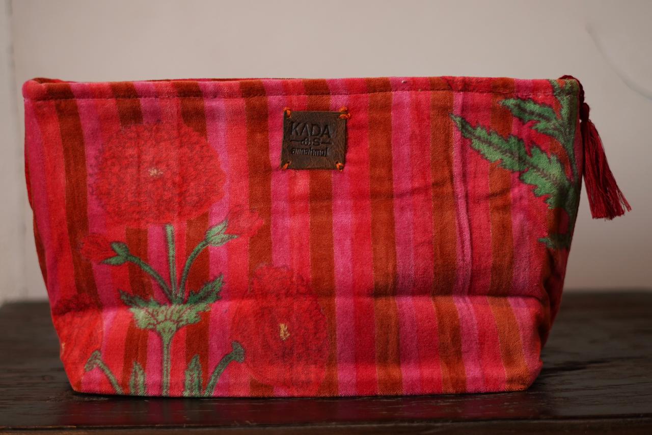 Vana Velvet Cosmetic Bag
