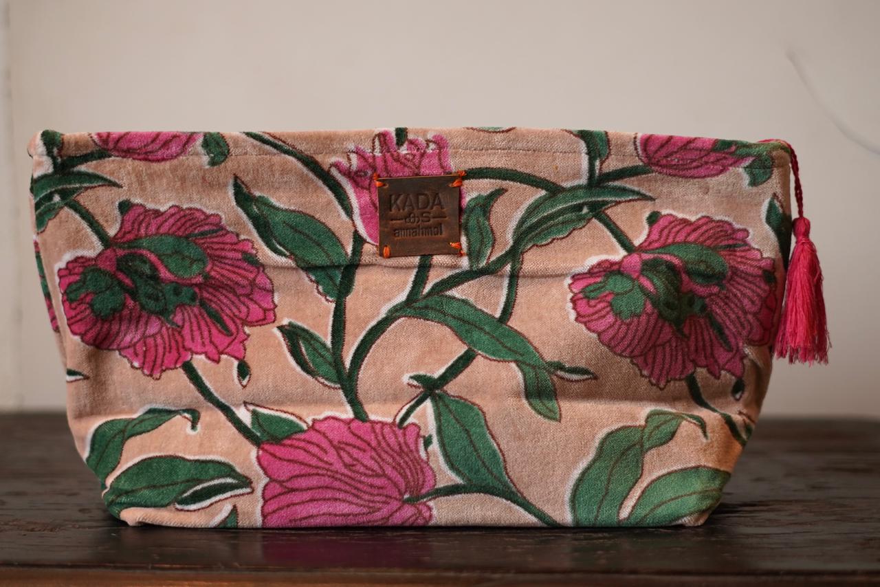 Vana Velvet Cosmetic Bag