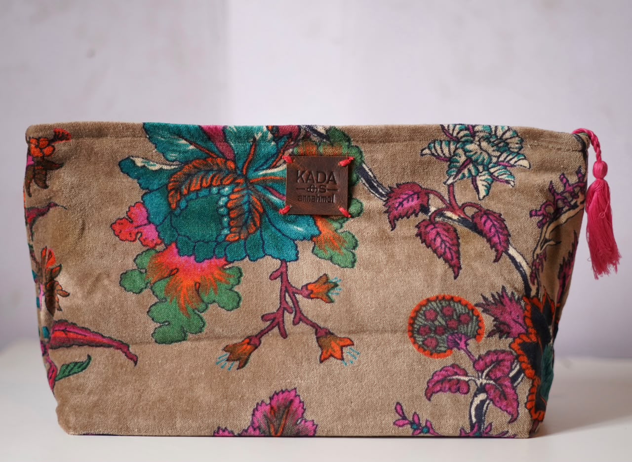 Vana Velvet Cosmetic Bag