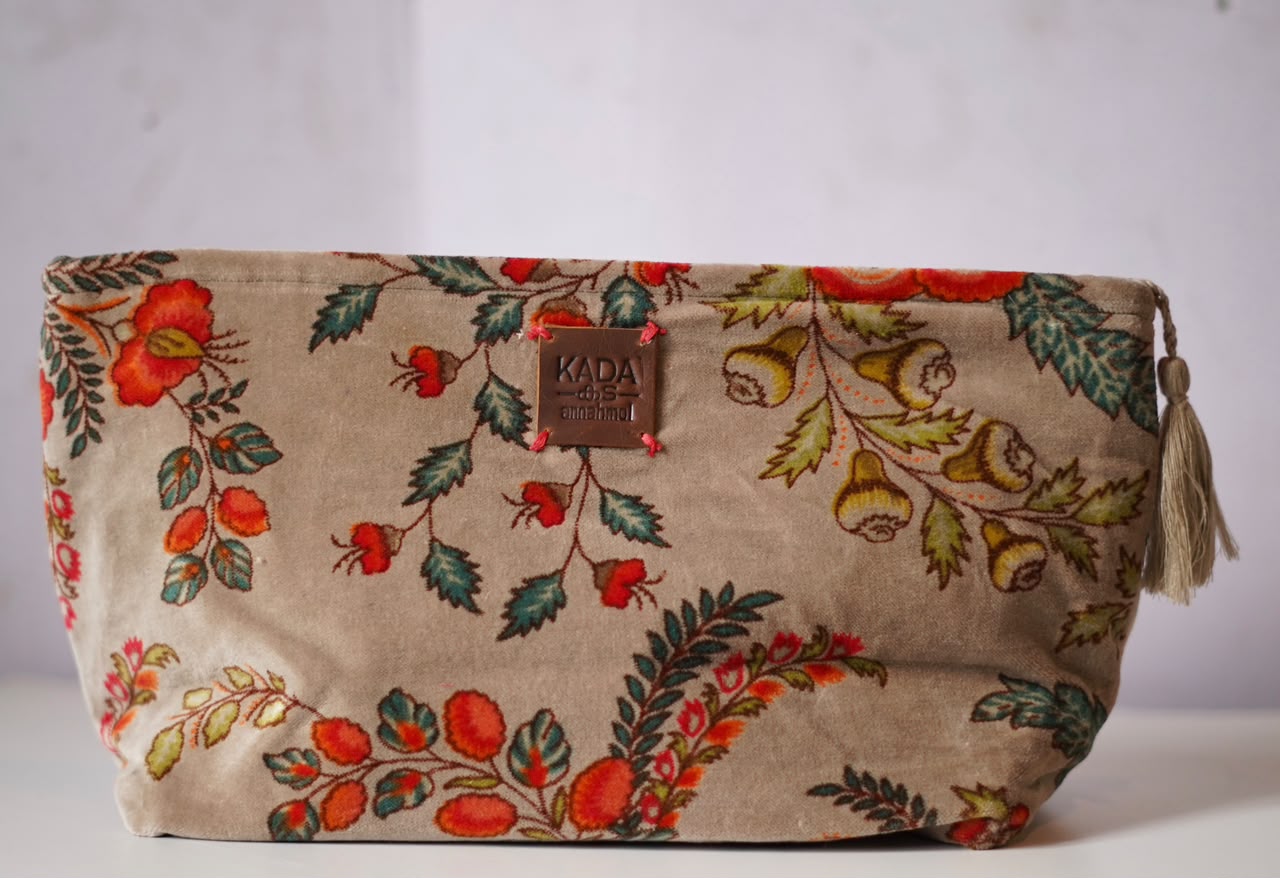 Vana Velvet Cosmetic Bag