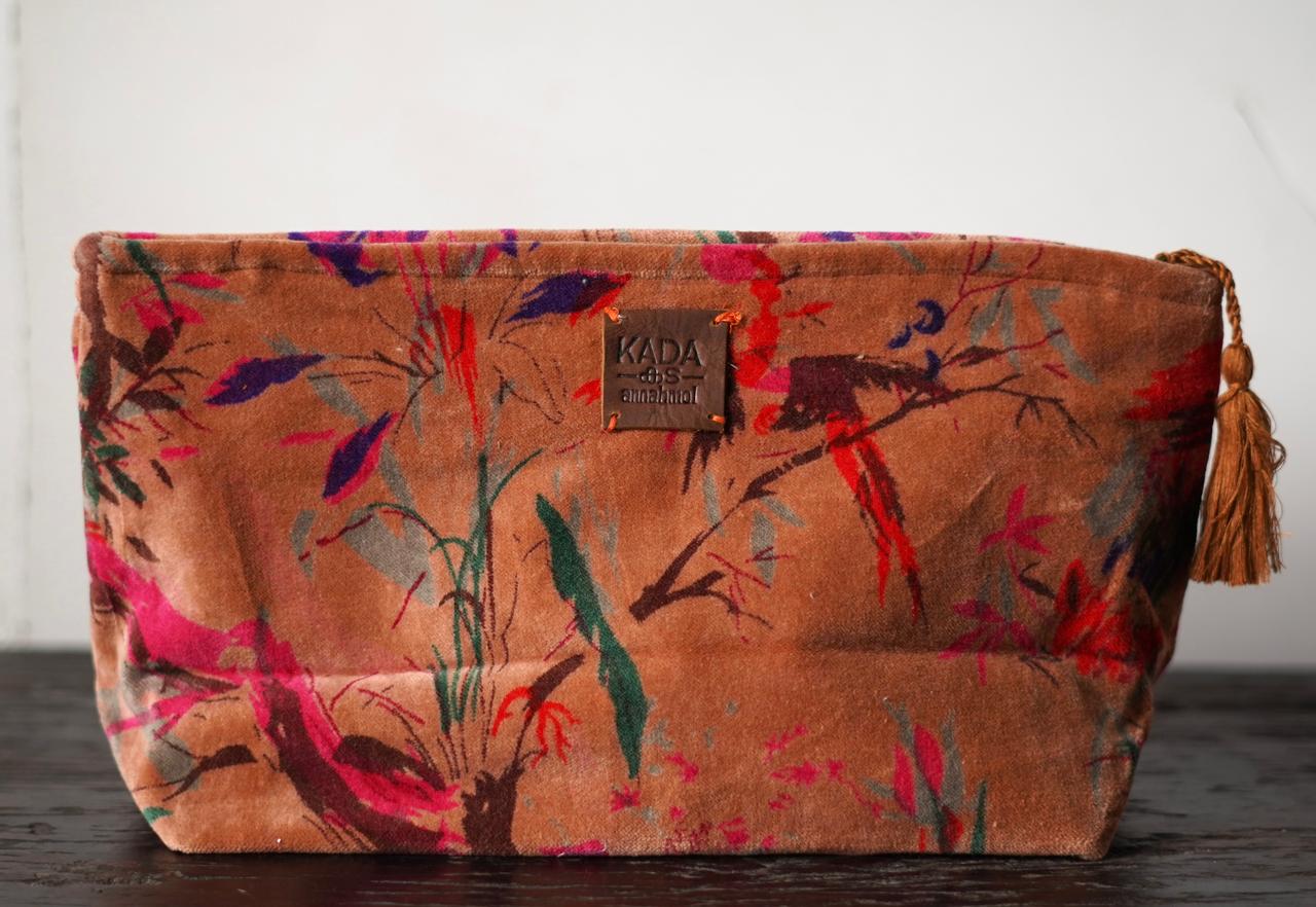 Vana Velvet Cosmetic Bag