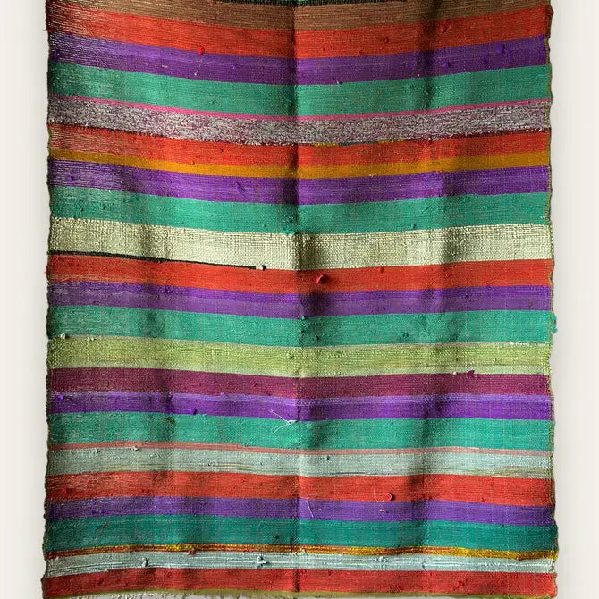 Multipurpose Upcycled Fabric Mat/Rug/Tapestry