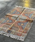 Hand Knotted Wool & Cotton RUG 18