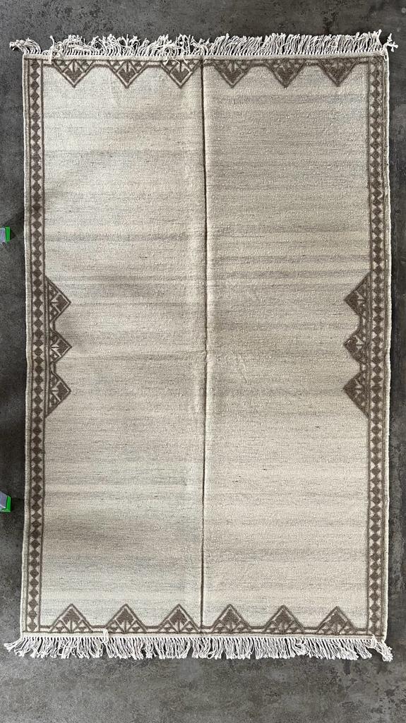 Hand Knotted Wool & Cotton RUG 44
