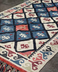 Hand Knotted Wool & Cotton RUG 58