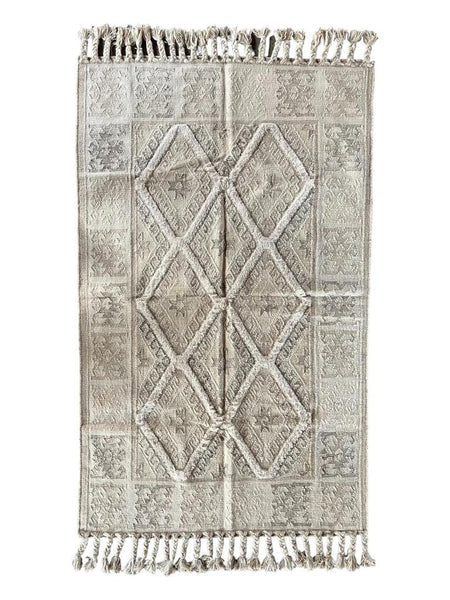 Hand Knotted Wool & Cotton  RUG 33
