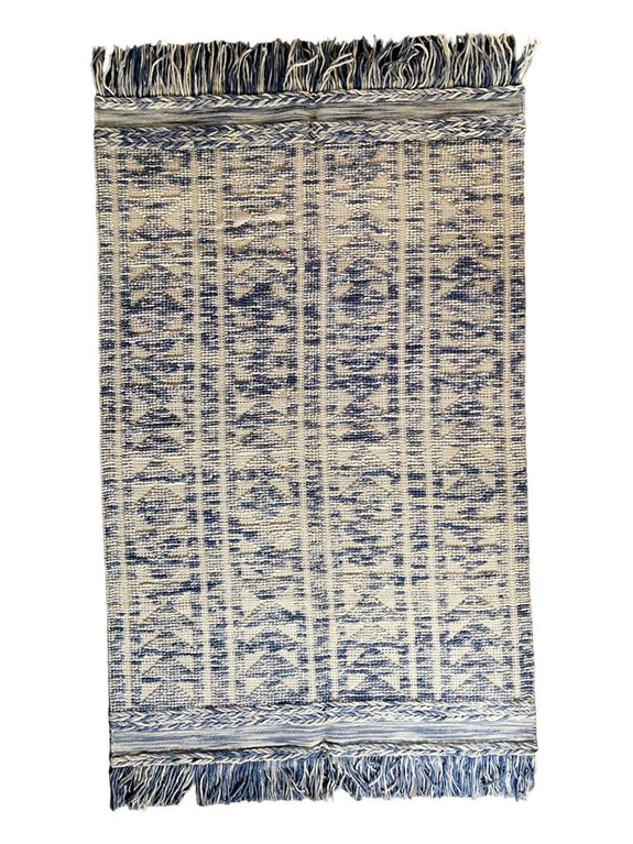 Hand Knotted Wool & Cotton RUG 34