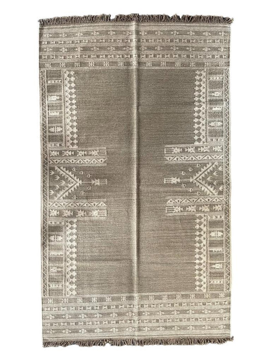 Hand Knotted Wool & Cotton RUG 45