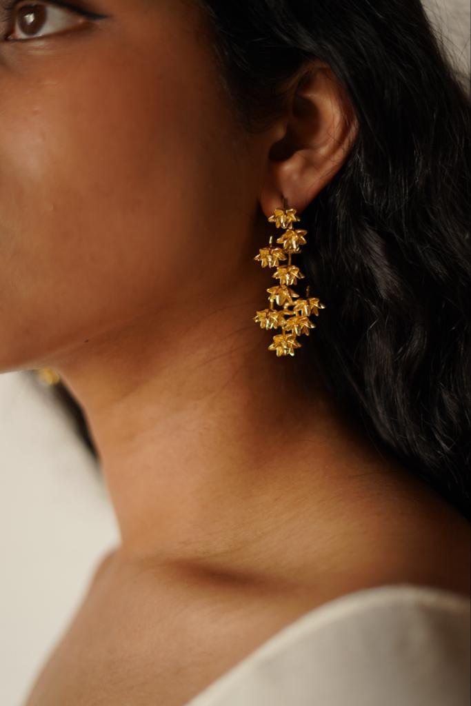 In Full Bloom Jasmine Bunch Earrings