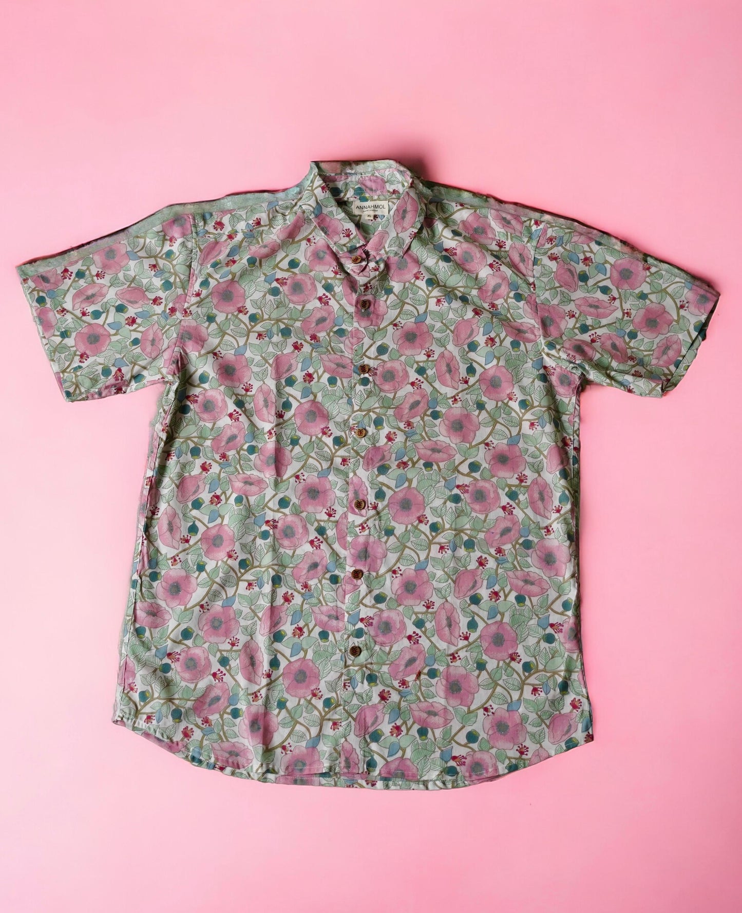 Tropical Prints Summer Short Sleeve Shirts