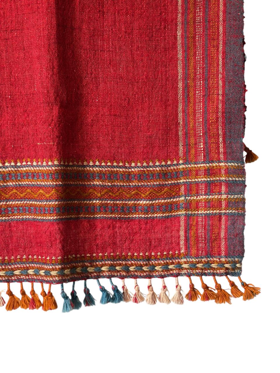 Rustic Bhujodi Throw/Wall Tapestry/Table Runner