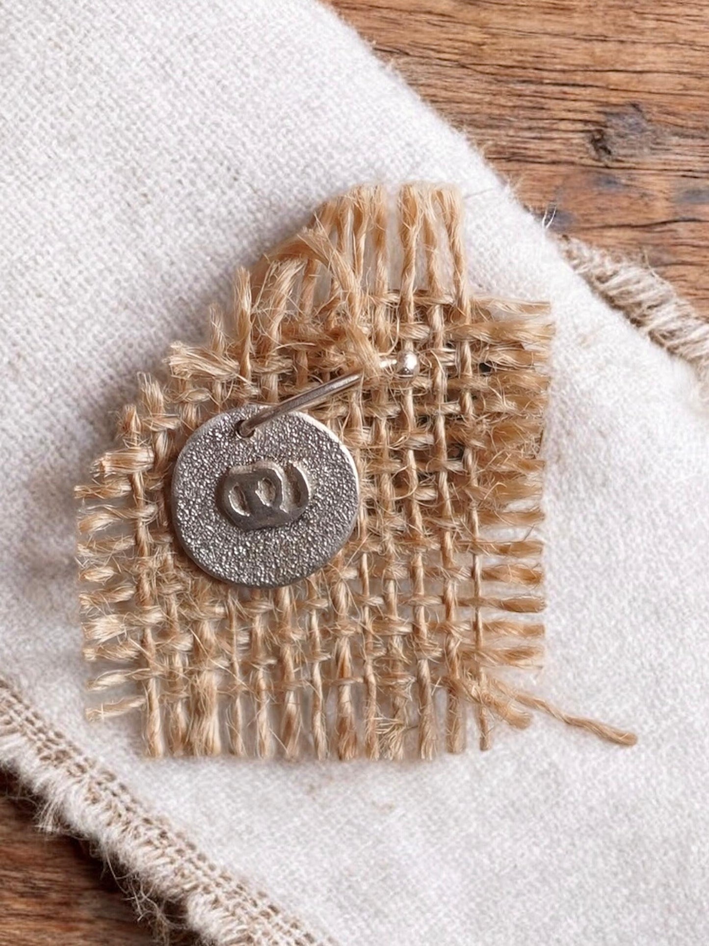 Malayalam Alphabet Silver Pendant