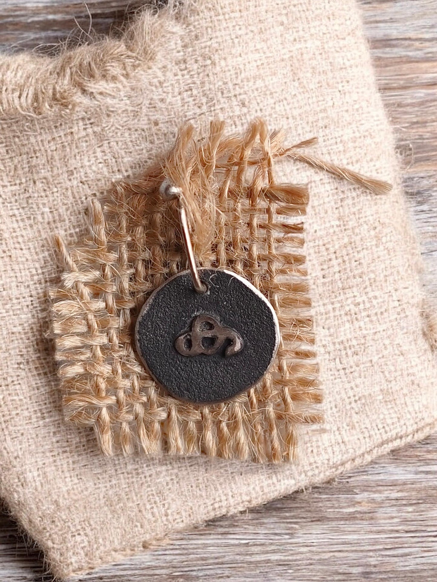 Malayalam Alphabet Silver Pendant