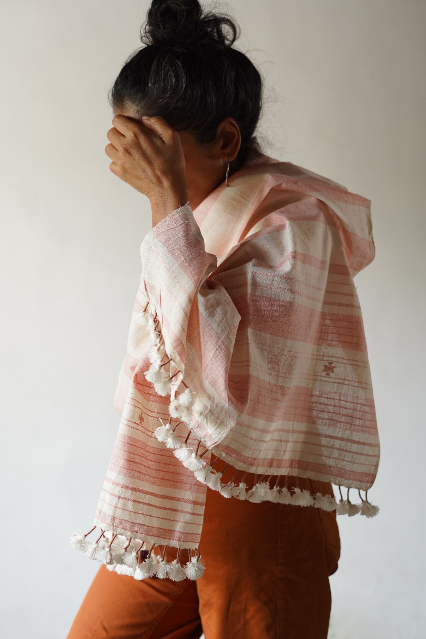 Sarli Indigenous Cotton/ Natural Dyed Shawl