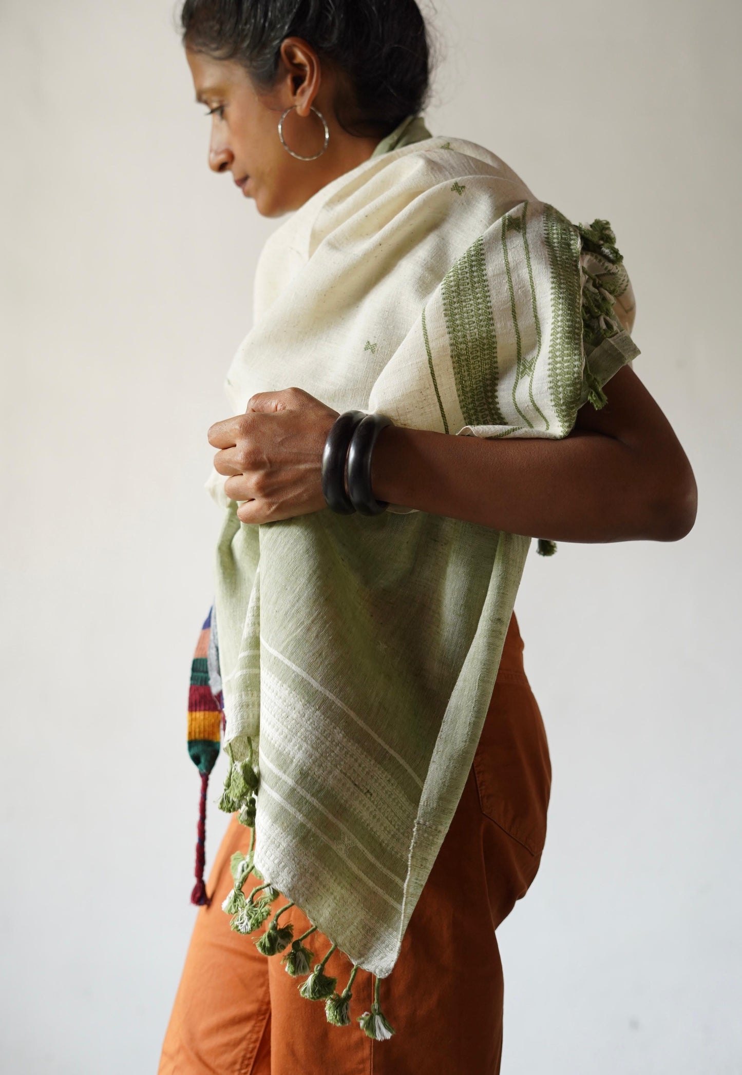 Sarli Indigenous Cotton/ Natural Dyed Shawl