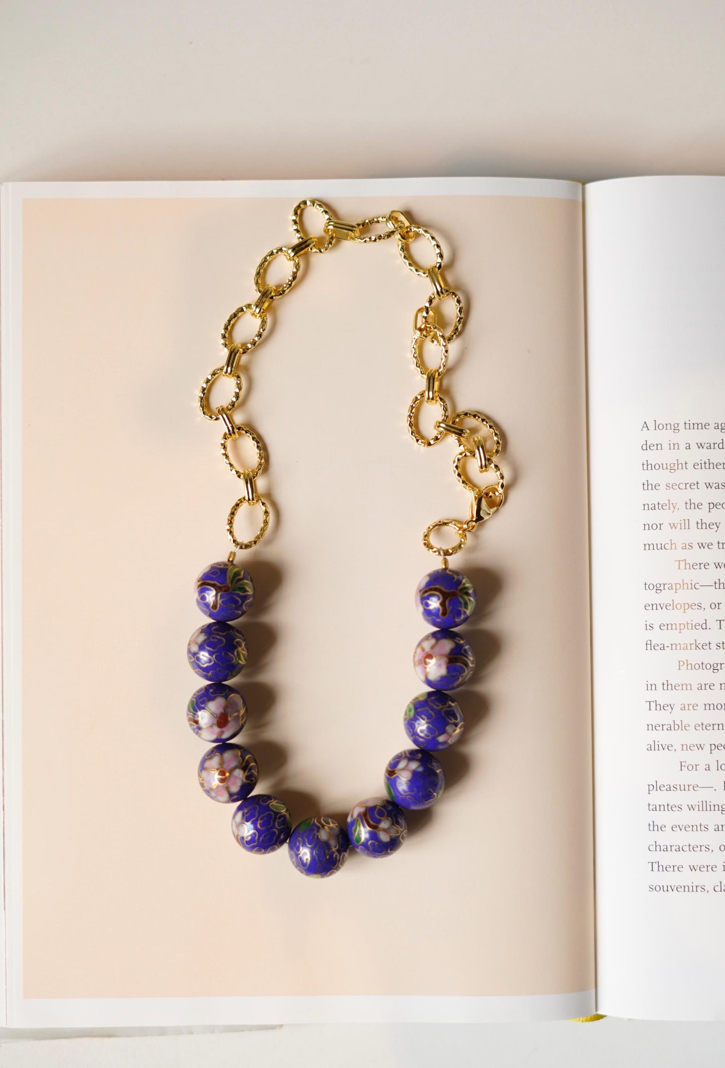 The Cloisonné Heirloom Necklace” 2