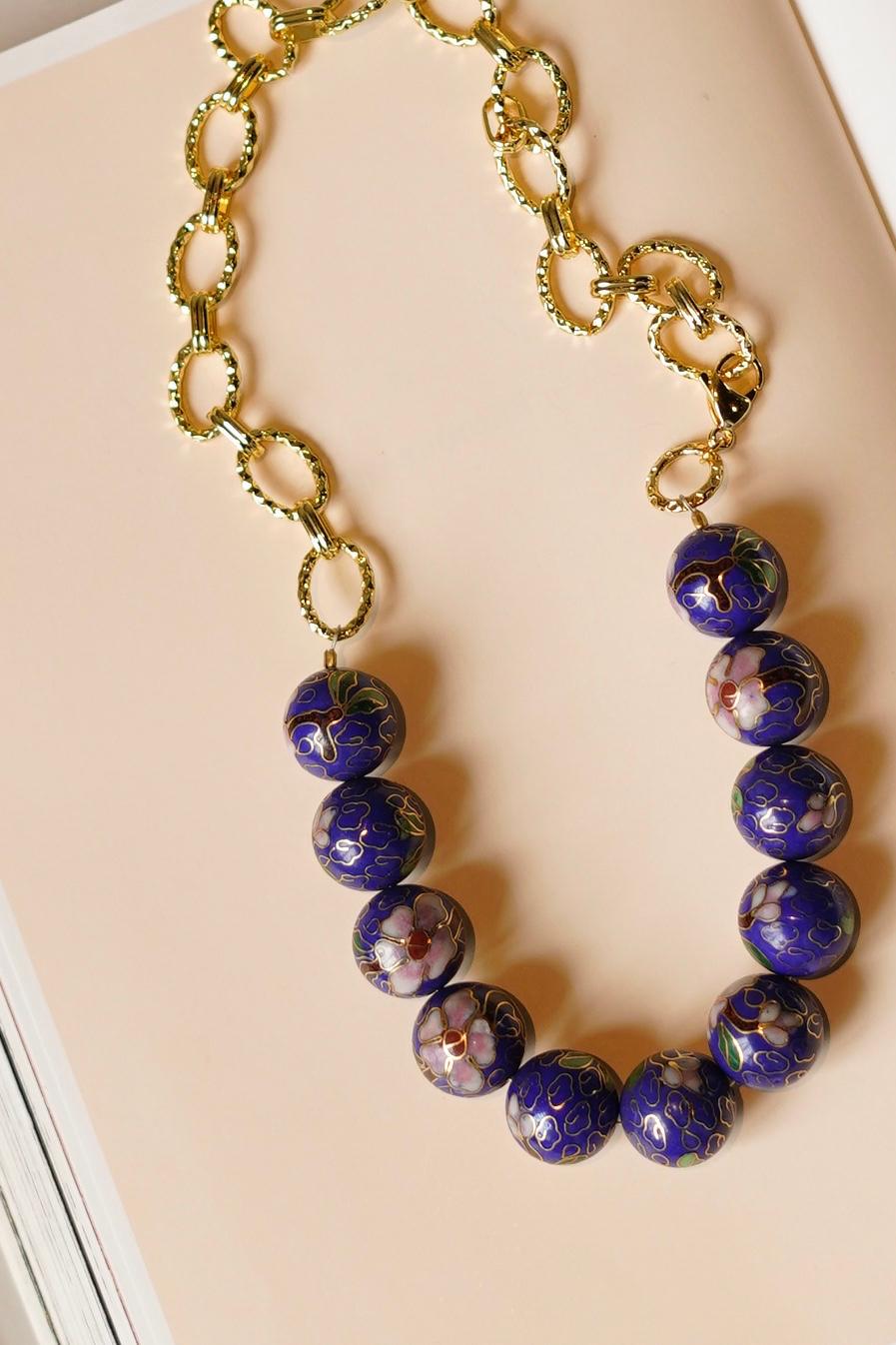 The Cloisonné Heirloom Necklace” 2