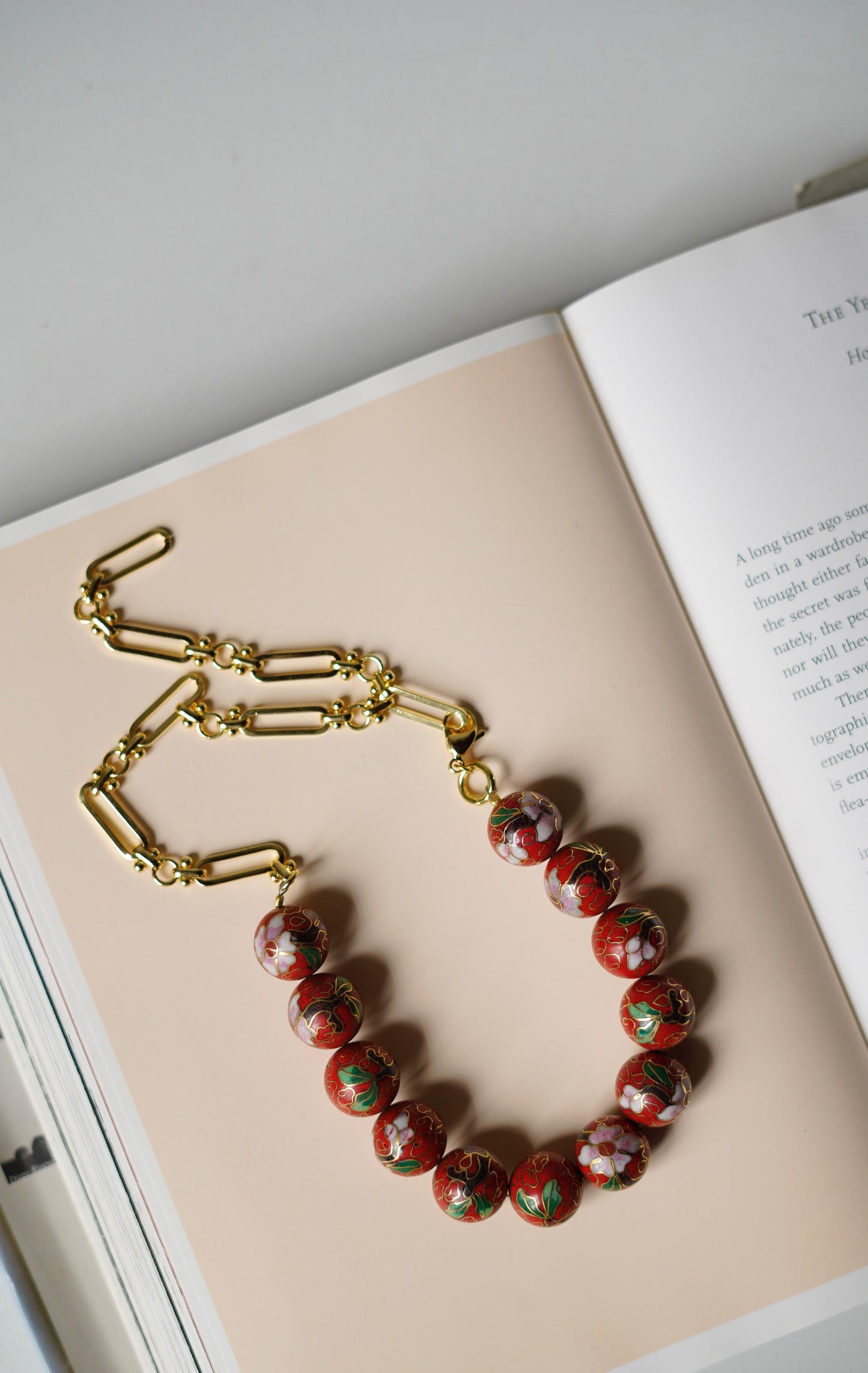 The Cloisonné Heirloom Necklace” 1