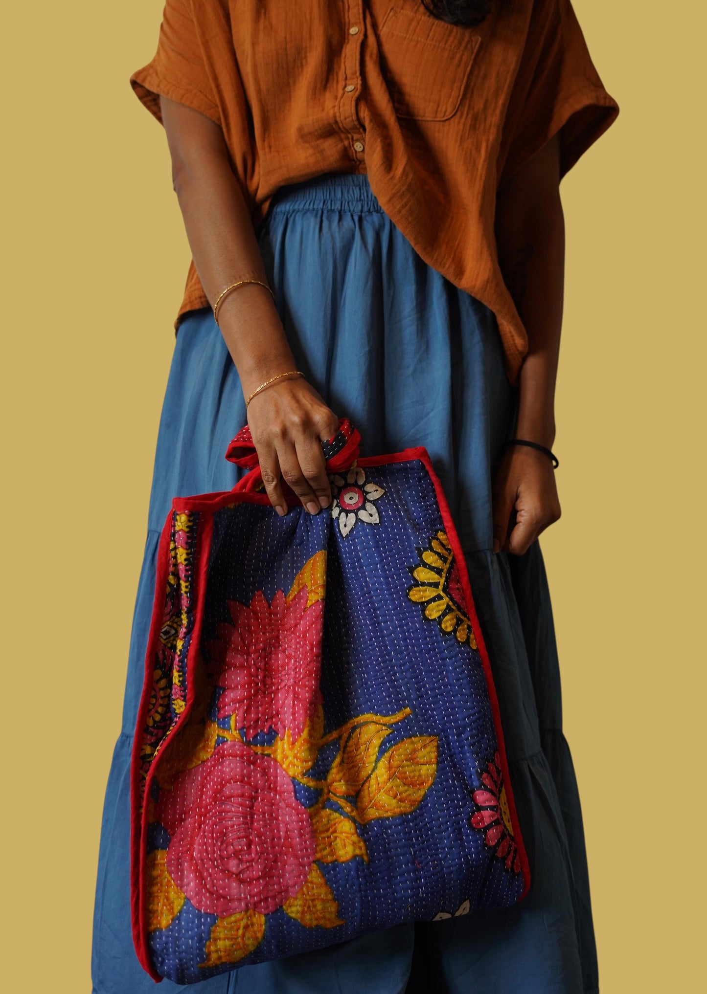 Comilla Vintage Kantha Tote