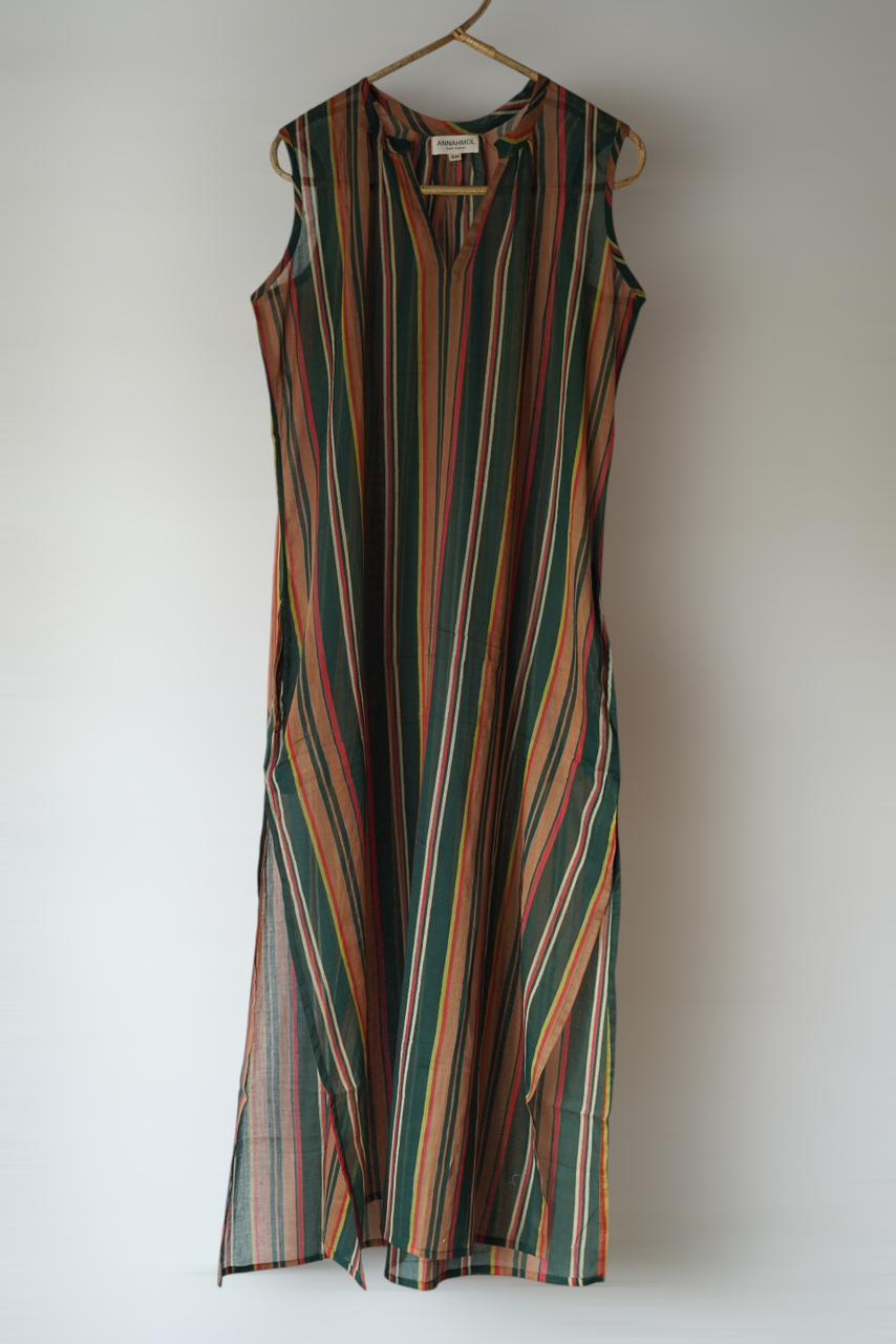 Block print light cotton dress