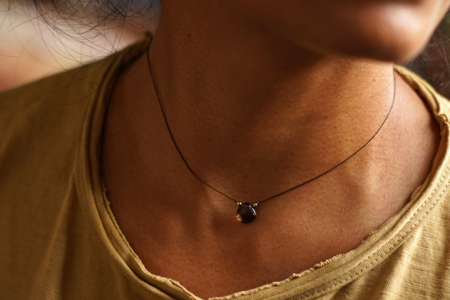 Tiny Talisman Stone Pendant