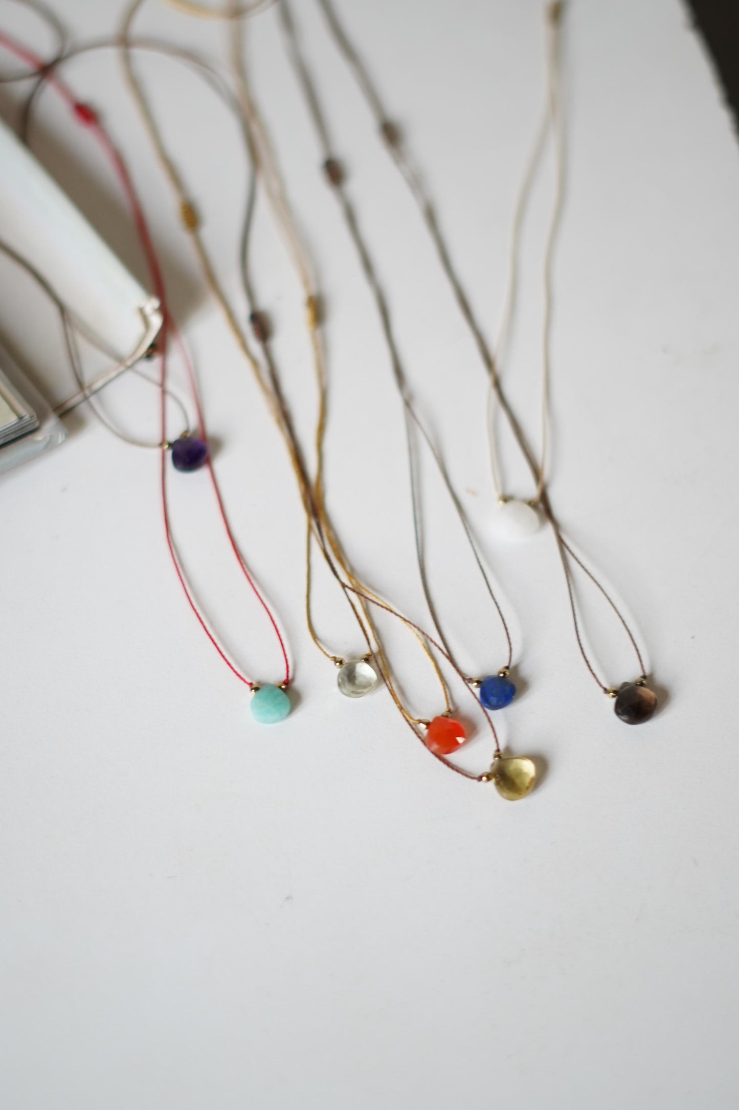 Tiny Talisman Stone Pendant