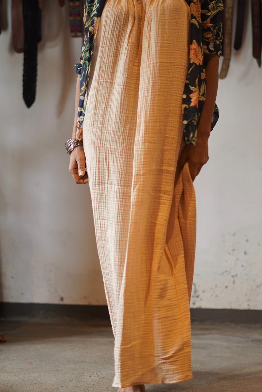 Capa Luna Gauze Cotton Summer Dress