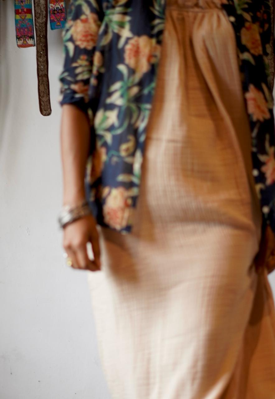 Capa Luna Gauze Cotton Summer Dress