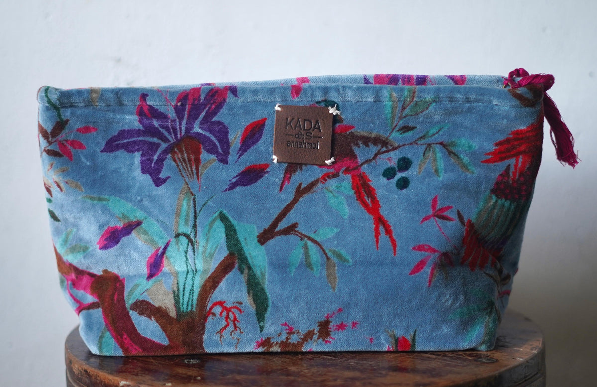 Vana Velvet Cosmetic Bag