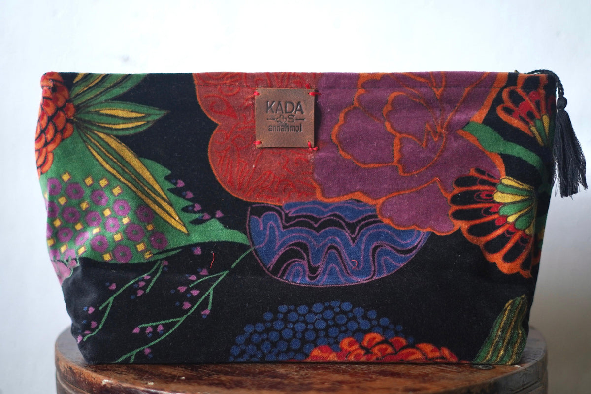 Vana Velvet Cosmetic Bag