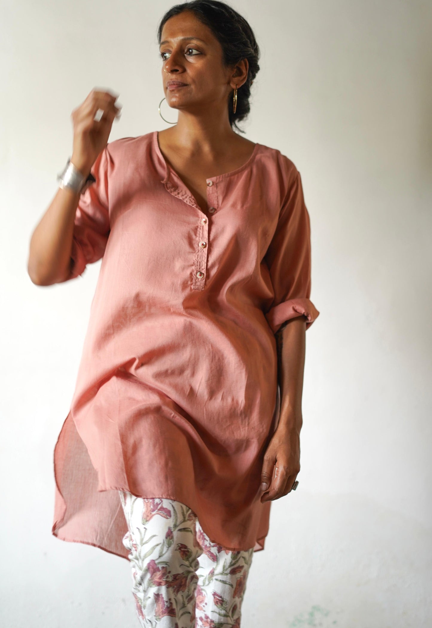 Summer Soft  Muslin Cotton Tunic