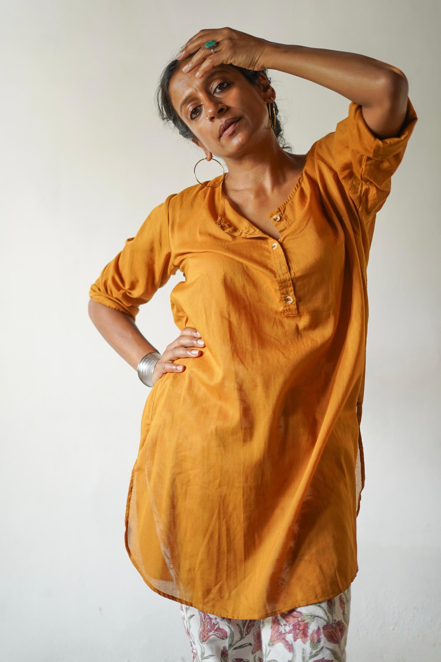 Summer Soft  Muslin Cotton Tunic