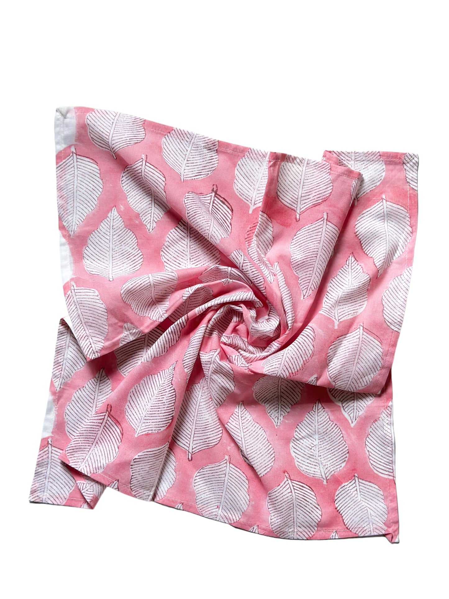 Wood/Hand Block Printed Cotton Bandana